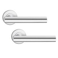 Ручки на розетте METAL-BUD Elektra (круглая) нержавеющая сталь